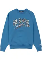 Billionaire Boys Club Duck Camo Arch Logo-print Cotton Sweatshirt - Blue - M M