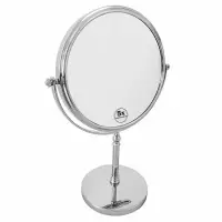 在飛比找樂天市場購物網優惠-臺式化妝鏡3510倍放大鏡宿舍鏡歐式雙面梳妝鏡子搞怪有趣機靈