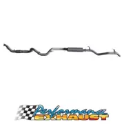 RXD 3" Exhaust for Landcruiser VDJ79 4.5L S/Cab Ute (07-16) Cat/Muff