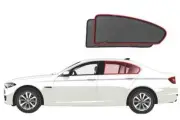 Genuine SNAPSHADES Car Rear Window Shades for BMW 5 Series Sedan 6th Gen (F10...