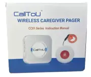 Caregiver Pager Wireless Call Button Nurse Elder Alert System 500+ Feet