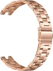 Compatible for Garmin Lily Band, Metal Classic Stainless Steel Replacement Slim Accessory Fit for Garmin Lily Smartwatch Women Dressy
