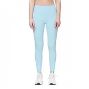 Nevenka Womens Yoga Pants Breathable Naked Feeling Fitness Leggings-Light Blue