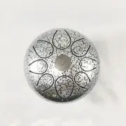 WUYOU 7 Inch 8 Note Steel Tongue Drum Yoga Chakra Zen handpan Drum W/Mallet &bag