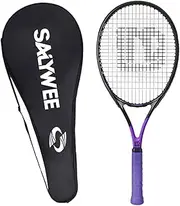 Lljsszr Tennis Racket, Exercise Tennis Racquet with Carry Bag, Lightweight Park Equipment, Professional Paddle