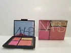 NIB!! NARS Foreplay #9968 Orgasm, Pink & Peach Matte & Gold Highlighting Blushes