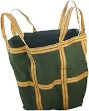 Generic Durable Canvas Bag for Lifting Heavy Items, Storage Solution for Firewood And Household Goods, 80cmx80cmx90cm