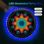 JY LED Light Up Adult Flying Disc With Light Strip Luminous Glow-in-the-Dark Out
