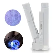 Handheld Microscope 100X Mini Pocket Portable Microscope LED Jewelry Magnifier