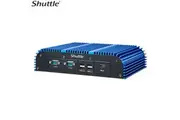 SHUTTLE BPCWL02 Embedded Box PC - Intel i3-8145UE CPU, Fan-Less Robust Aluminum Chassis, Dual Display, Dual Gigabit Lan, 3x RS-232/422/485