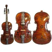 Deluxe fancy Norwegian fiddle 15" viola (4*5) of profession Concert#10261