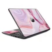 Skins Decal Wrap for HP Chromebook 14 Pink Stone Marble Geode