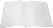 TOGEVAL Novel Fabric A5 Notebook Cover Waterproof Reusable Plastic Book Cover Inner Pages Full Set for Journal Sketchbook Protection
