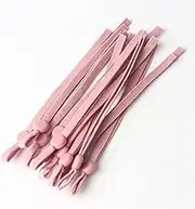 Small Elastic Rope 1000Pcs Colorful Mask Elastic Band Elastic Polyester Rubber Band for Sewing Adjustment Mask Ear Rope Craft Accessories 11-12CM Elastic Rope for Fitness (Size : Soy Flour 1000pcs)