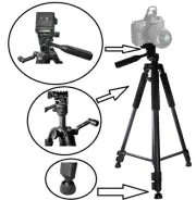 Pro Super 60" Tripod With Case For Sony HDR-CX900 FDR-AX100 HDR-CX380 HDR-PJ380