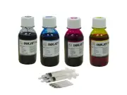 4x100ml dye refill ink for HP 65 Deskjet 2652 3720 3730 3732 3752 3755 3758