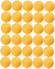 Wide Range Training Pong Balls 30pcs Silicone Plug Balls with Punch Holes for Table Tennis Practice