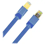 Cruxtec CAT8 Triple Shielding Ethernet Cable Blue 50cm