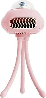 Stroller Fan - Portable Pram Fan | 3 Speeds USB Charging Strollers Fans | Handheld Coolng Fans | Rechargeable Flexible Cooling Tool For Outdoor Desk Office Bike Sleep Bed Crib Car Seat Travel