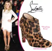 New CHRISTIAN LOUBOUTIN Morphing Booty 100 Pony Leopard Ankle BOOTS Shoes 39