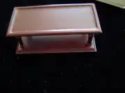 Bespaq Dollhouse Miniature Federal Style Coffee Table Mahogany 4288 NEW W/BOX