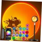 Sunset Lamp Projector with APP Control, Multicolor Changing Projection Light