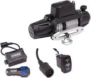 Kings Domin8r Xtreme 12,000lb MkII Winch 7HP IP68+ In-Cab Remote + Wireless Remote
