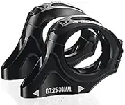 DA Bomb"MK 26 Plus" DH MTB Direct Mount Bike Bicycle Short STEM Bar:35mm, EXT: 25/30 mm (Black)