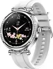 Smart Watch 1.27'' HD Screen Pedometer Heart Rate Fitness Tracker Android IOS