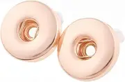 ANDANTE Chunk Stud Earrings for Chunks Click Buttons