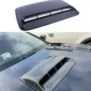 ABS Plastic Car Air Flow Intake Hood Scoop Vent Bonnet Cover Carbon Fiber Look (for: Daihatsu)