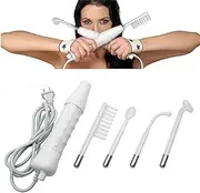 Fineim BDSM Sexual Electrostimulation Massager Set with 4 Accessories, Electric Shock/E-stim for Him and Her Clitoris/G Spot/Penis/Glans/Anal/Nipple/Breast/Pussy Sex Toy