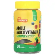 Sundance Vitamins, Adult Multivitamin Gummies, Natural Mixed Berry , 50 Gummies