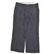 NEW Banana Republic Black Dress Pants 14S Rayon Women Bootcut Solid Zip