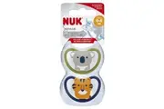 Nuk Soother Space 0-6 Months 2 Pack