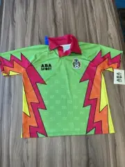 JORGE CAMPOS MEXICO 98 Size S SHIRT ABA SPORT NEW WITH TAGS