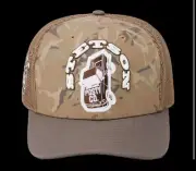 STETSON X POST MALONE ALBUM TRUCKER HAT F-1 TRILLION SNAPBACK HAT DESERT CAMO