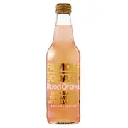 Organic Famous Soda Co Blood Orange Bulk Buy 6 x 330ml - Fresh, healthy organic delivery | Doorstep Organics