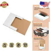 Medium 12.5" Corrugated Shipping Boxes - 50-Pack for Easy Packing & Moving