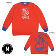 USJ Universal Studios Japan Super Nintendo World Mario Sweatshirt M Unisex New