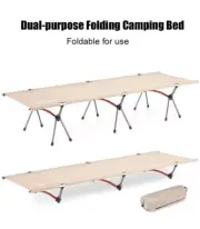 WESTTUNE Camping Cot Portable Folding Bed Ultralight Aluminum Alloy for outdoor