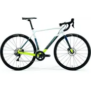 Merida Mission CX 7000 CycloCross Bike Pearl White/Teal Blue/Lime (202