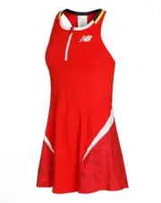 New Balance Tennis Tournament Dress Size Small New with Tags Red Racerback Zip