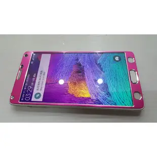 瑕疵品 運作不順 三星 Samsung Galaxy Note 4 NOTE4 手機 32g附無線充電背蓋 玻璃貼有裂痕