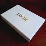 DIOR 壓紋燙金LOGO 雙格硬紙盒 禮盒 空盒