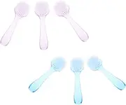 Healeved 6Pcs Handheld Face Cleaning Brush Ergonomic Portable Face Wash Brush for Deep Skin Cleansing Gentle Exfoliation Skin Friendly Bristles for Daily Facial Care