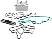 Replacement Car High Flow Oil Cooler for Ford 6.0L for Powerstroke Diesel F250 F350 2003-2010 DP0049 3C3Z-6A642-CA