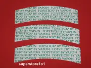 VAPON TOPSTICK Mens Custom Cut"A"Curve Tape,Clear,Double-sided,50 Strips ~Wigs.