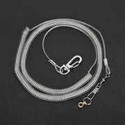 Pet Bird Flying Rope Parrots Harness Leash Ultralight Elastic Flying Training Rope for Parakeet Cockatiel Macaw (8.5MM)
