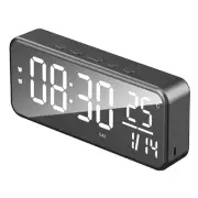 Smart Sound Alarm Clock LED Music Alarm Clock Wall Mounted Desk Clock5826